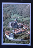 Cp, 31, Saint Bertrand De Comminges, Ville Gallo-romaine Fondée En 72 Avant J.C. Vue Aérienne, La Cathédrale, Vierge - Saint Bertrand De Comminges