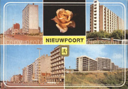 72270782 Nieuwpoort West-Vlaanderen Hochhaeuser Wohnblocks Siedlung Rose Nieuwpo - Sonstige & Ohne Zuordnung