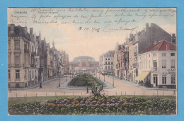 1131 BELGIUM BELGICA OSTENDE OOSTENDE AVENUE LEOPOLD RARE POSTCARD - Oostende