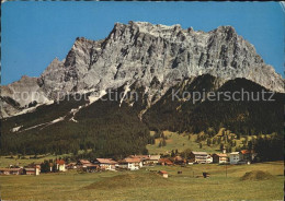 72270765 Ehrwald Tirol Panorama Mit Zugspitzmassiv Wettersteingebirge Ehrwald - Sonstige & Ohne Zuordnung