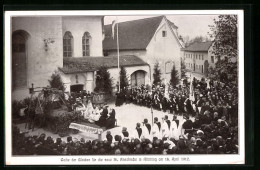 AK Altötting, Weihe Der Glocken Für Die Neue St. Annakirche 1912  - Other & Unclassified