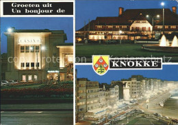 72270727 Knokke-Heist Casino Restaurant Uferstrasse Nachtaufnahme Knokke-Heist - Sonstige & Ohne Zuordnung