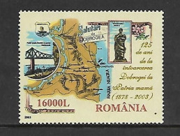 ROUMANIE 2003 BOBRUDJA  YVERT N°4847 NEUF MNH** - Ongebruikt