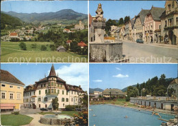 72270625 Weyer Enns Panorama Brunnen Freibad Weyer Enns - Andere & Zonder Classificatie