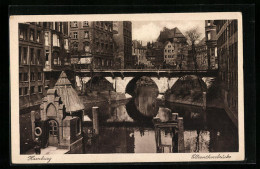 AK Hamburg, Blick Auf Ellernthorsbrücke  - Mitte