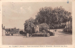 58-CLAMECY-Place Commandant Bordot Et Mirandole - Monument Aux Morts-N 6002-C/0319 - Clamecy