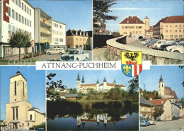72270585 Puchheim Attnang Teilansichten Stadtmauer Kirche Schloss Puchheim Attna - Sonstige & Ohne Zuordnung