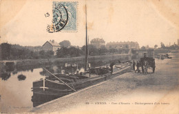 80-AMIENS-Dechargement D'un Bateau-N 6002-C/0235 - Amiens