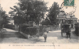 14-VILLERVILLE-Le Carrefour De Criqueboeuf.-N 6002-C/0149 - Villerville