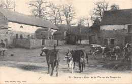 21-SEMUR-Cour De La Ferme De Saumaise-N 6002-C/0045 - Semur