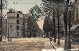 72-LE MANS-AVENUE THIERS ET LA GARE-N 6002-B/0283 - Le Mans