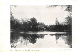 78-LE VESINET-Le Lac De Croissy-N 6002-B/0259 - Le Vésinet