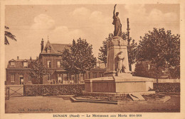 59-DENAIN-Le Monument Aux Morts 1914-1918-N 6002-B/0029 - Denain