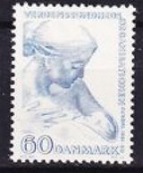 1960. Denmark. Mother And Child. MNH. Mi. Nr. 385. - Unused Stamps