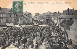 72-LE MANS-La Place De L'Epron Un Jour De Marche-N 6002-A/0037 - Le Mans