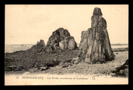 22 - PLOUGRESCANT - LES ROCHES TREMBLANTES DE CASTELMEUR - Plougrescant