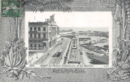 ET-ALGER-Le Palais Consulaire Et La Marine-N 6002-F/0241 - Algerien