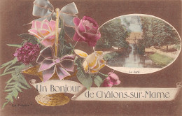 51-CHALONS-SUR-MARNE-Un Bonjour-N 6002-E/0165 - Châlons-sur-Marne