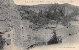 83-BARJOLS-Ruines Du Chateau De La Reine Jeanne - Rochers De Castellas-N 6002-D/0119 - Barjols