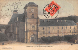 55-SAINT-MIHIEL-Eglise Saint-Michel Et College-N 6003-A/0133 - Autres & Non Classés