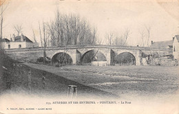 89-PONTIGNY-Le Pont-N 6002-H/0157 - Pontigny