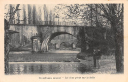 39-DOMBLANS-Les Deux Ponts Sur La Seille-N 6002-H/0113 - Other & Unclassified