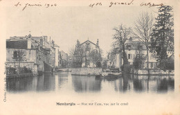 45-MONTARGIS-Rue Sur L'eau- Vue Sur Le Canal-N 6002-G/0343 - Montargis