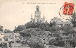 49-MONTJEAN-L'Eglise Et Le Presbytere-N 6002-G/0247 - Sonstige & Ohne Zuordnung