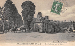 50-VILLEDIEU-LES-POELES-Le Boulevard De La Gare-N 6002-G/0157 - Villedieu