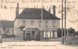 89-SAINT-FLORENTIN-VERGIGNY-Hotel Et Cafe De La Gare-N 6003-C/0251 - Autres & Non Classés
