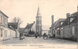 60-CRESSONSSACQ-Place De L'Eglise-N 6003-B/0089 - Sonstige & Ohne Zuordnung