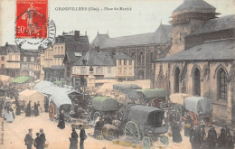 60-GRANDVILLIERS-Place Du Marche-N 6003-B/0005 - Grandvilliers