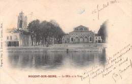 10-NOGENT-SUR-SEINE-La Halle Et La Tour-N 6003-F/0381 - Sonstige & Ohne Zuordnung