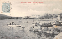 83-SAINTE- MAXIME-Le Quai . Vue Sur Le Cote Des Bains-N 6003-F/0219 - Sainte-Maxime