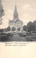 68-MULHOUSE-Eglise Ste Genevieve-N 6003-E/0341 - Mulhouse
