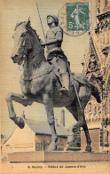 51-REIMS-Statue De Jeanne D'Arc-N 6003-D/0233 - Reims