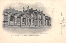 76-GOURNAY-ECOLE COMMUNALE DE GARCONS-N 6004-B/0027 - Gournay-en-Bray