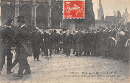 76-ROUEN-Milleraire Normand 1911 -Le President De La Republique- Place De LHotel-de-Ville-N 6004-A/0371 - Rouen