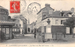 76-CAUDEBEC-LES-ELBEUF-La Place Et La Rue Sadi-Carnot-N 6004-A/0367 - Caudebec-lès-Elbeuf