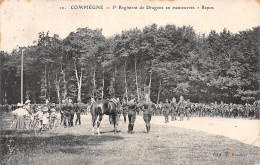 60-COMPIEGNE-5e Regiment De Dragons En Manoeuvres - Repos-N 6004-A/0355 - Compiegne