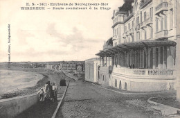 62-WIMEREUX-Route Conduisant A La Plage-N 6004-A/0257 - Sonstige & Ohne Zuordnung