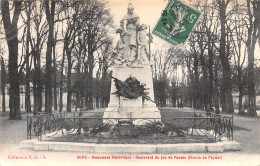 89-SENS-Monument Patriotique - Boulevard Du Jeu De Paume-N 6004-A/0221 - Sens