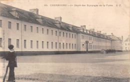 50-CHERBOURG-Depot Des Equipages De La Flotte-N 6003-H/0327 - Cherbourg