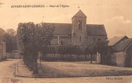 91-AUVERS-SAINT-GEORGES-Place De L'Eglise-N 6003-G/0359 - Sonstige & Ohne Zuordnung