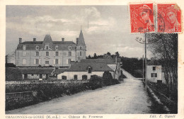 49-CHALONNES SUR LOIRE-Château De Fourneau-N 6003-G/0237 - Chalonnes Sur Loire