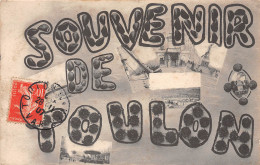 83-TOULON-SOUVENIR-N 6003-G/0151 - Toulon