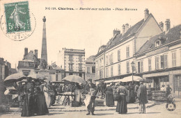 28-CHARTRES-Marche Aux Volailles - Place Marceau-N 6004-D/0281 - Chartres