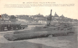 89-JOIGNY-Vue Prise Du Port Au Bois-N 6004-D/0255 - Joigny