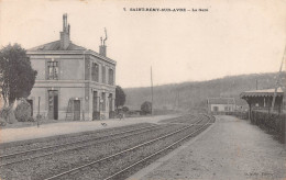 28-SAINT-REMY-SUR-AVRE-La Gare-N 6004-D/0107 - Autres & Non Classés