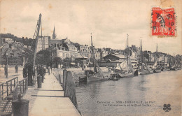 14-TROUVILLE-La Poissonnerie Et Le Qual Vallee-N 6004-D/0045 - Trouville